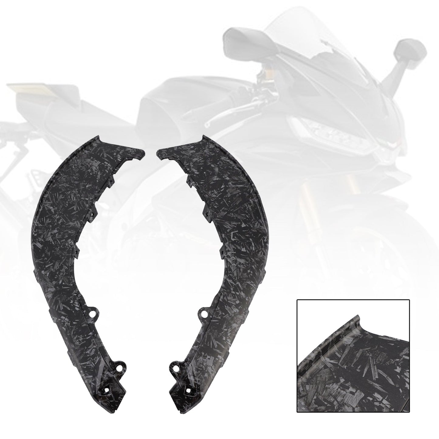 Carenatura superiore Aprilia RSV4 2021-2024, pannelli laterali, cofano motore, telaio