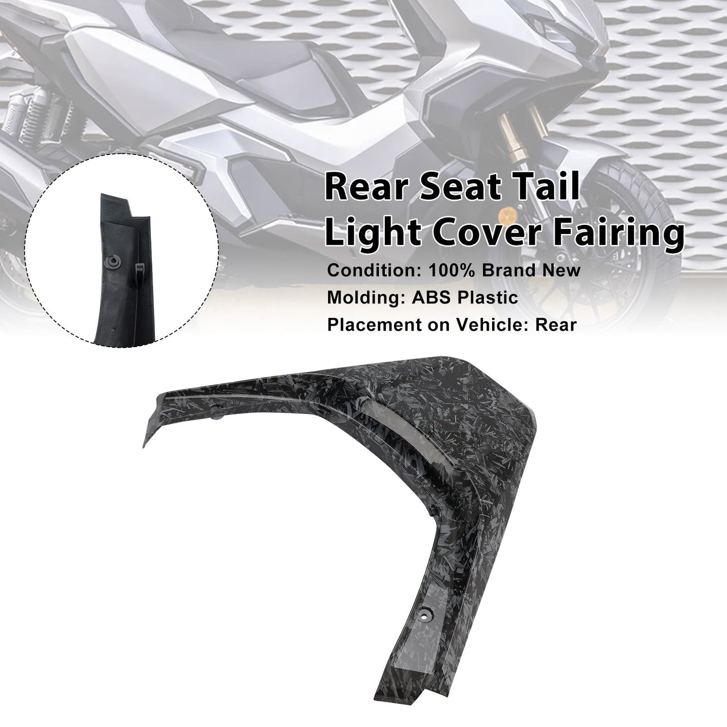 Carenatura copri fanale posteriore Honda ADV 350 2022-2025