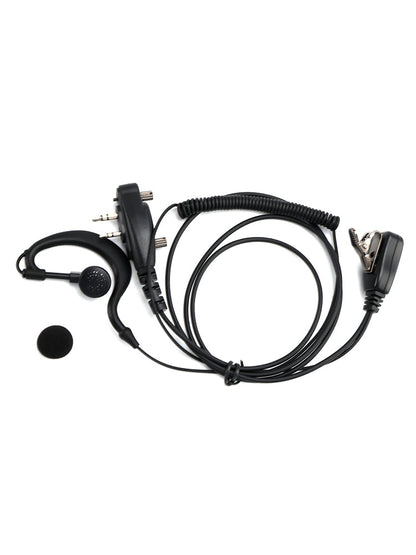 Cuffie con gancio auricolare curvo ICOM F1000-011 per ICOM A16 IC-F3230 F4230D F1100 F2100D