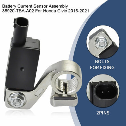 Gruppo sensore di corrente della batteria 38920-TBA-A02 per Honda Civic 2016-2021