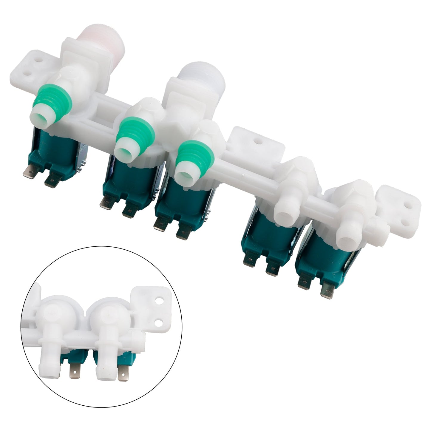 Valvola di ingresso dell'acqua adatta per lavatrice Samsung DC97-15459G