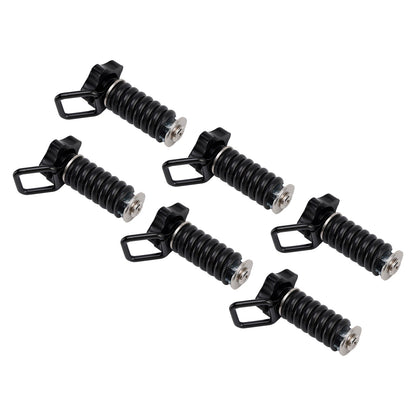 6 pezzi di anelli flessibili di ancoraggio per carico da 1 pollice per Polaris RZR Sportsman Ace 2013-2025