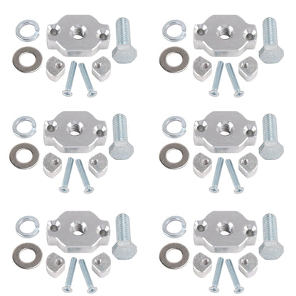 Kit di 6 ancoraggi rapidi per accessori per ATV UTV CFMoto con sistema di aggancio rapido