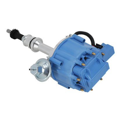 Distributore di accensione con tappo blu per motore Ford Windsor 221 260 289 302 V8 con bobina da 65K 1030213