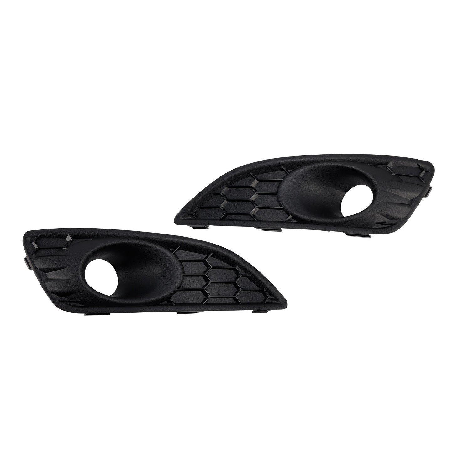 Griglia coprifaro fendinebbia anteriore nero opaco Ford Fiesta 2013-2017 (2 pezzi)