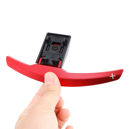Estensione del cambio al volante per BMW Serie F F30 F31 F32 F10 X3 X5 Alluminio Rosso