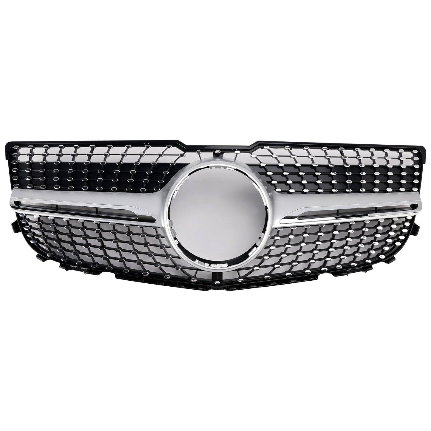 Per Mercedes Benz GLK Classe X204 2013-2015 Griglia per paraurti anteriore Diamond