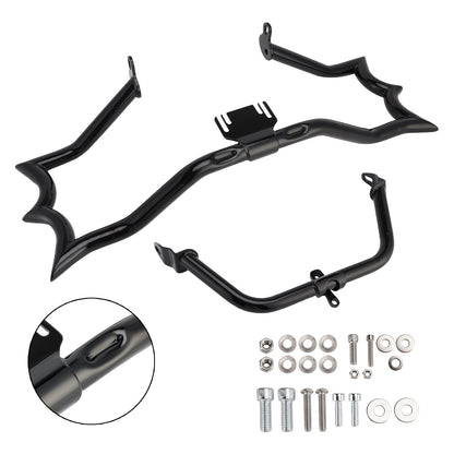 Kit barra di protezione per paraurti e motore Touring Road King 2009-2023, cromato