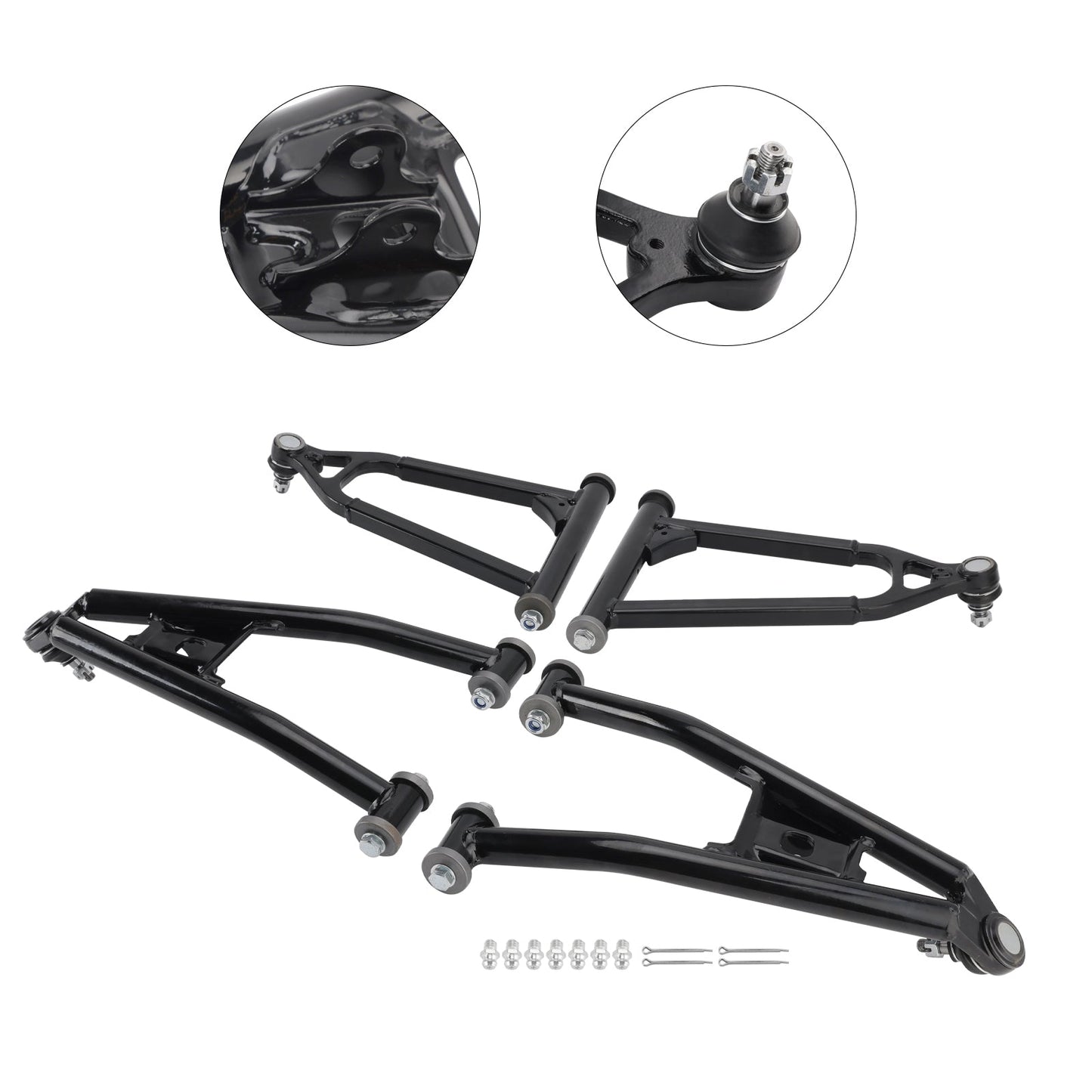 2009 RAPTOR 700R YFM700R Braccio oscillante A-Brake Set anteriore superiore e inferiore 5TG-23505-00-00