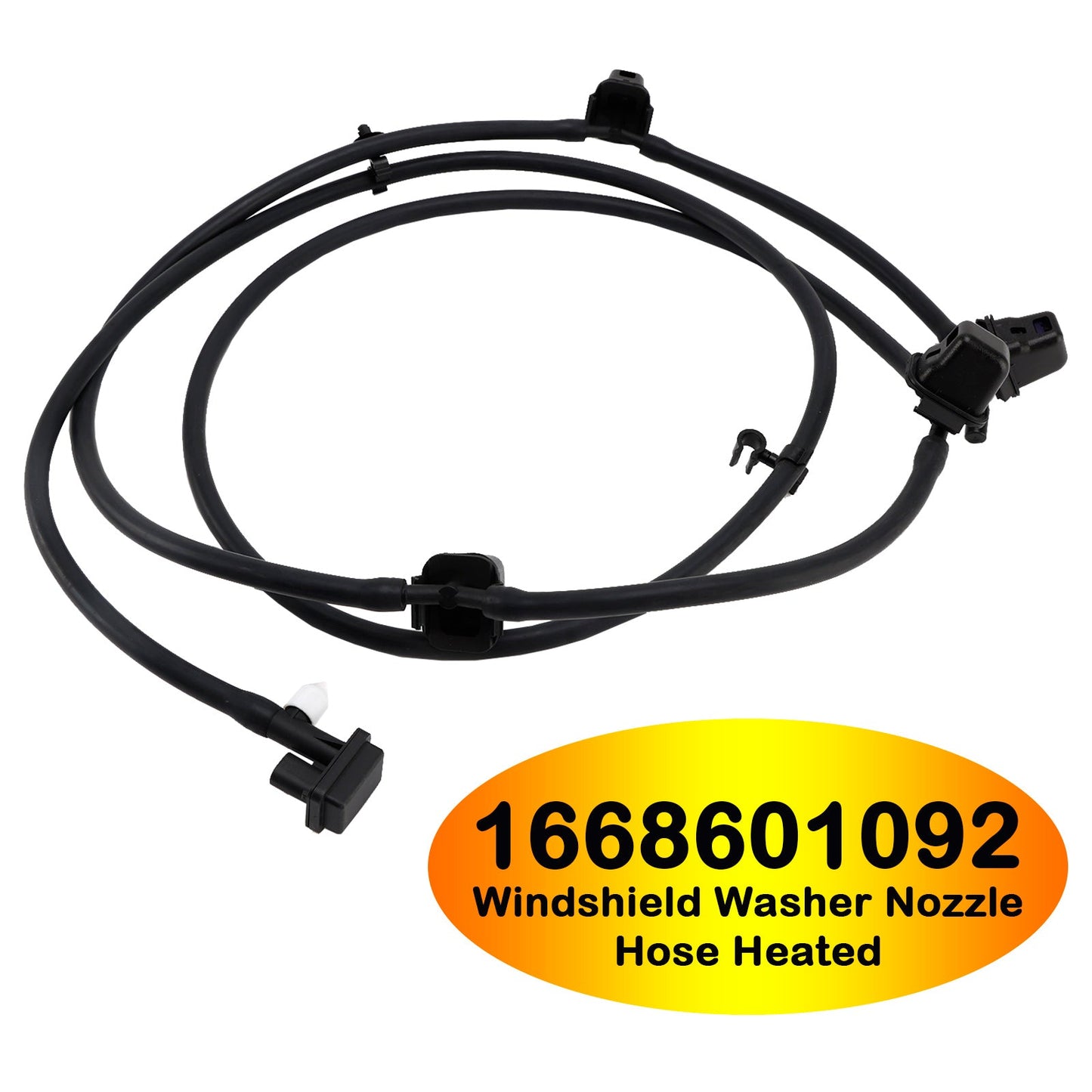 Tubo flessibile ugello lavavetri riscaldato Mercedes-Benz GLE GLS C292 Classe M W166 X166 1668601092