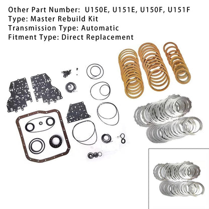 Kit di ricostruzione del cambio automatico TOYOTA AVENSIS CAMRY U150E U151E U150F U151F, dischi frizione e guarnizione