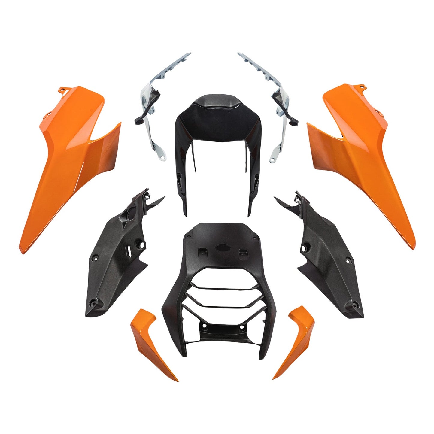 Kit di carene in plastica stampata a iniezione per Honda 390 Duke 2017-2023