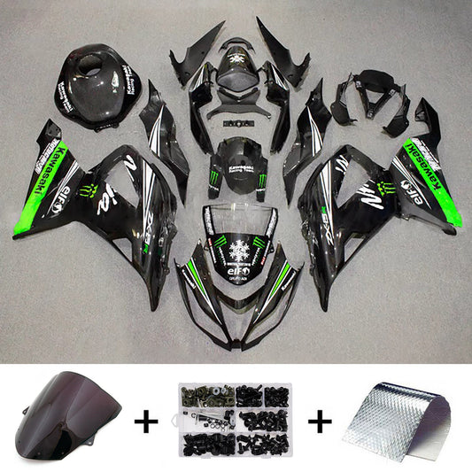 Kit carenatura iniezione in plastica ABS adatto per Kawasaki ZX6R 636 2013-2018