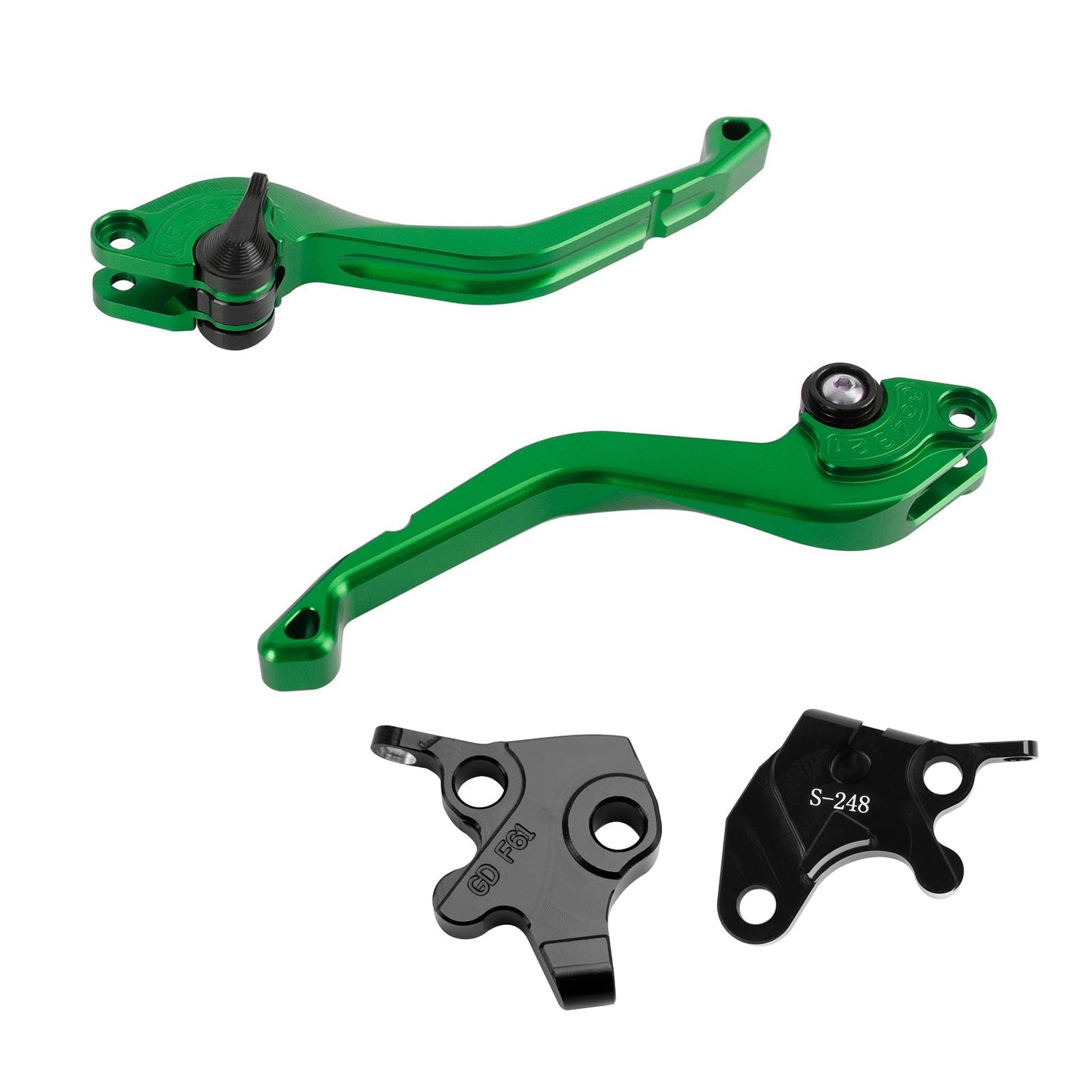 Leva freno frizione corta CNC adatta per YAMAHA YZF R125 2008-2011