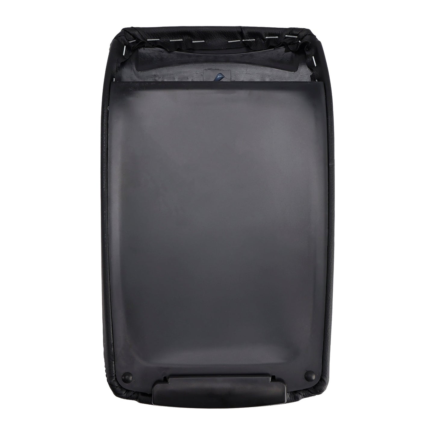 Copertura del bracciolo della console centrale in pelle nera per Audi A6 C6 2005-2011