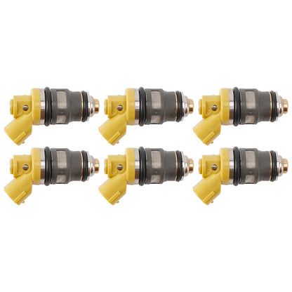 Iniettore di carburante 6 pezzi 1001-87091 adatto per Denso 650cc adatto per Toyota Supra JZA80 2JZGTE 2JZ