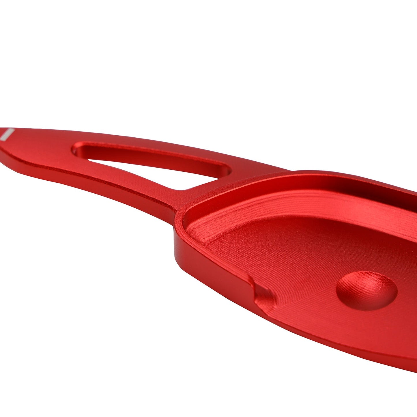 Palette del cambio al volante per Hyundai Ioniq 5 2021-23 in alluminio rosso
