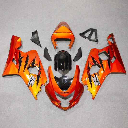 Kit carenatura iniezione plastica ABS per Suzuki GSXR 600/750 2004-2005 K4