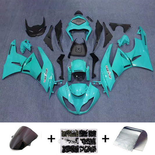 Kit carenatura iniezione in plastica ABS adatto per Kawasaki ZX6R 636 2009-2012