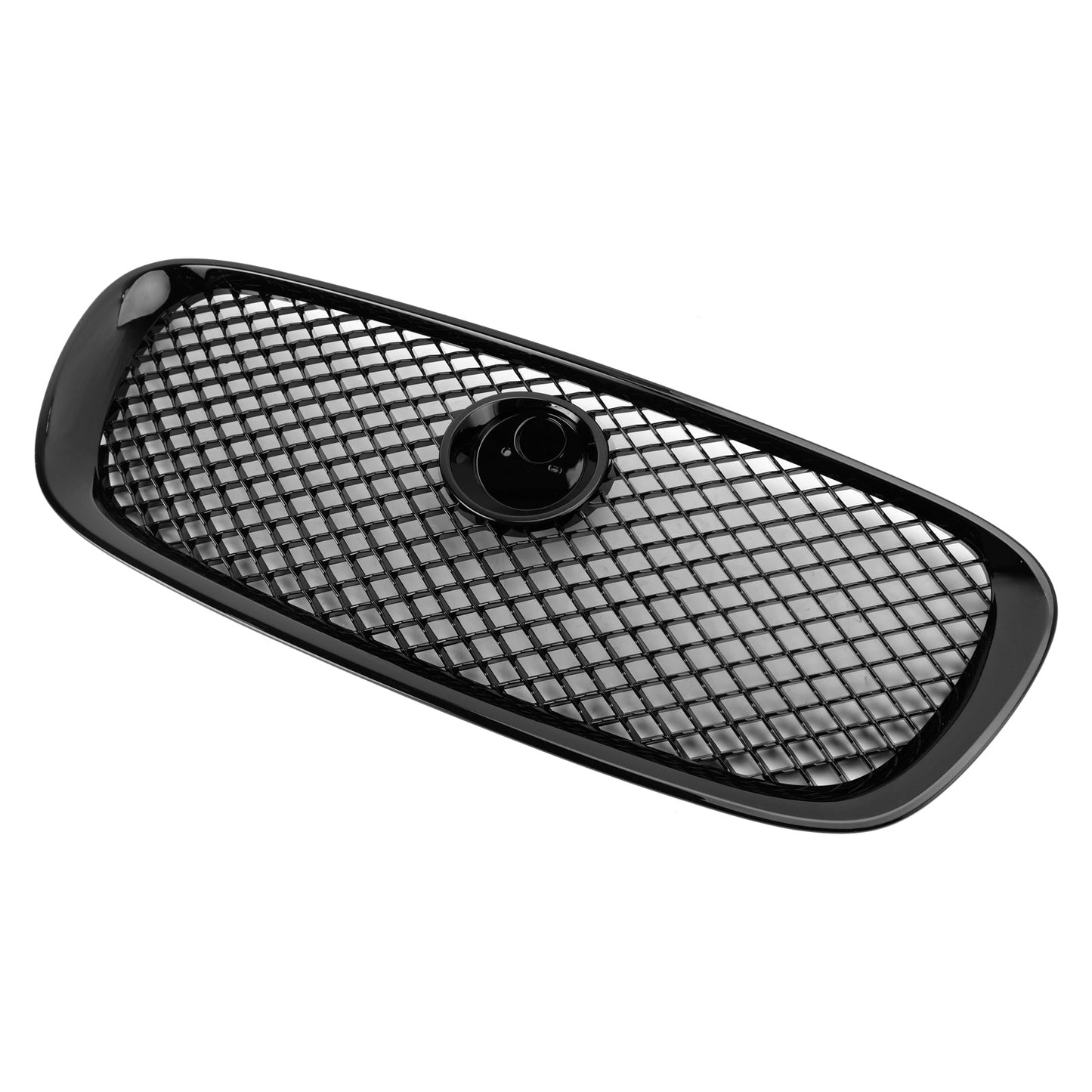 Per Jaguar XF XF-R Style 2008-201 Griglia paraurti anteriore 1 nero lucido