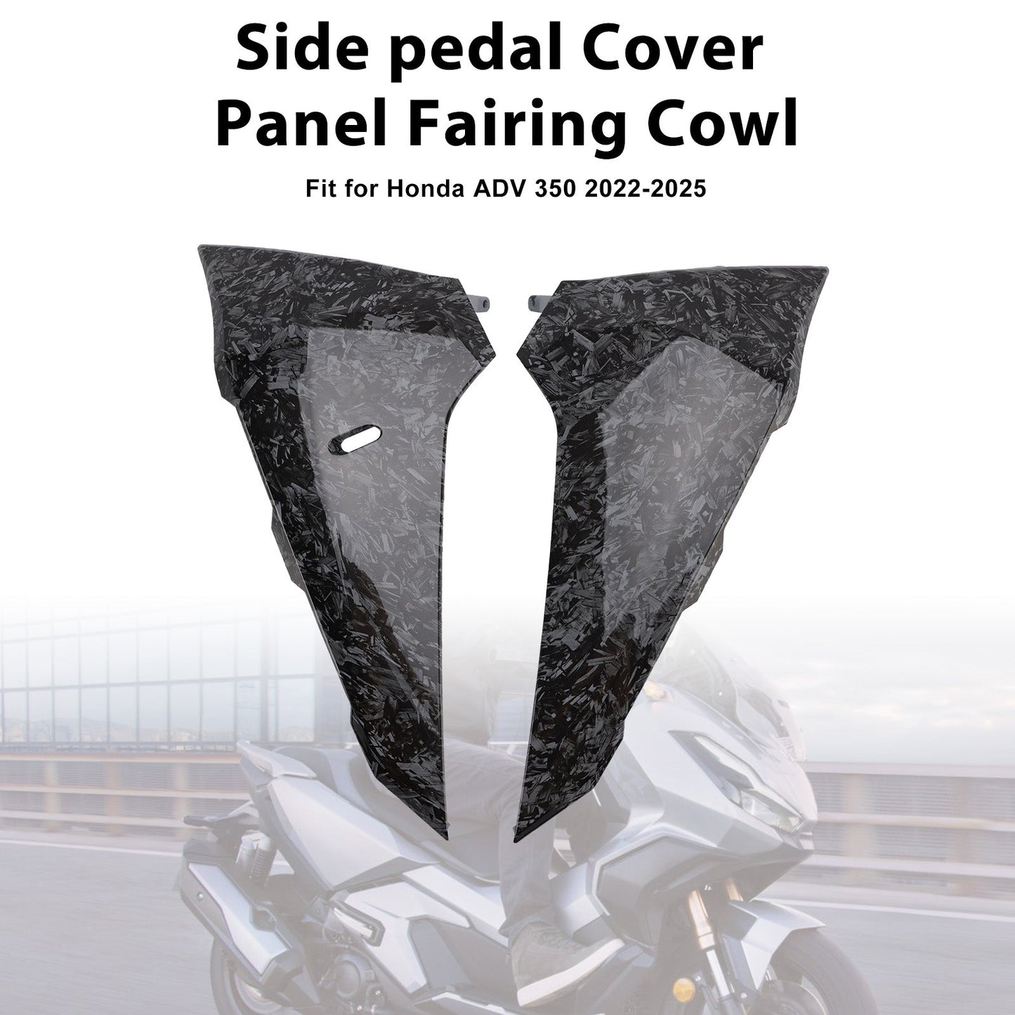 Carenatura del pannello di copertura del pedale laterale Honda ADV 350 2022-2025