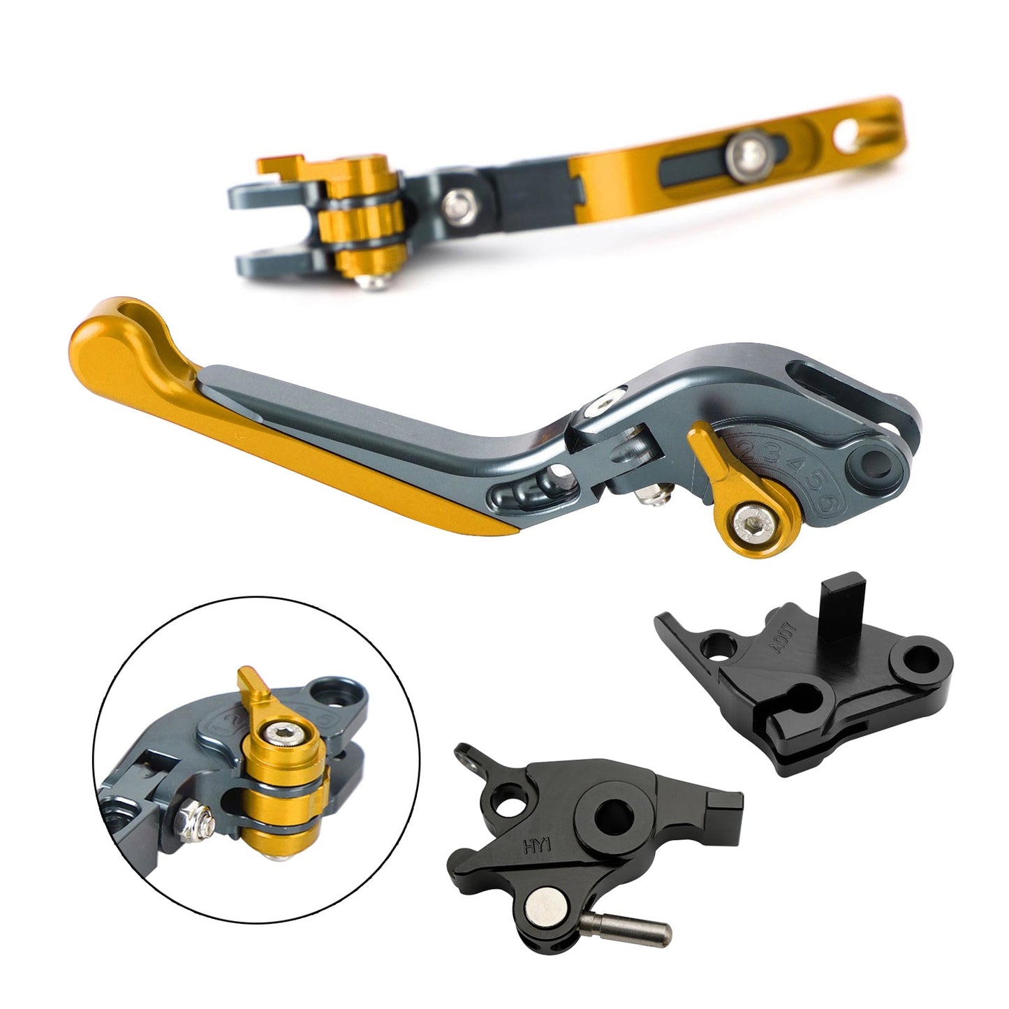 Leva freno frizione regolabile CFMOTO 400NK 650NK 650MT 650GT 2020-2021