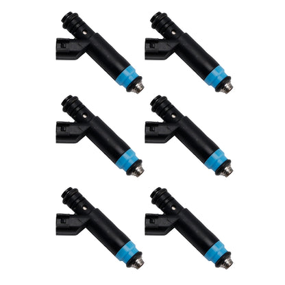 6 pezzi iniettori carburante per Jeep 4.0L I6 1999-2004 Dodge RAM 04854181 0280155784