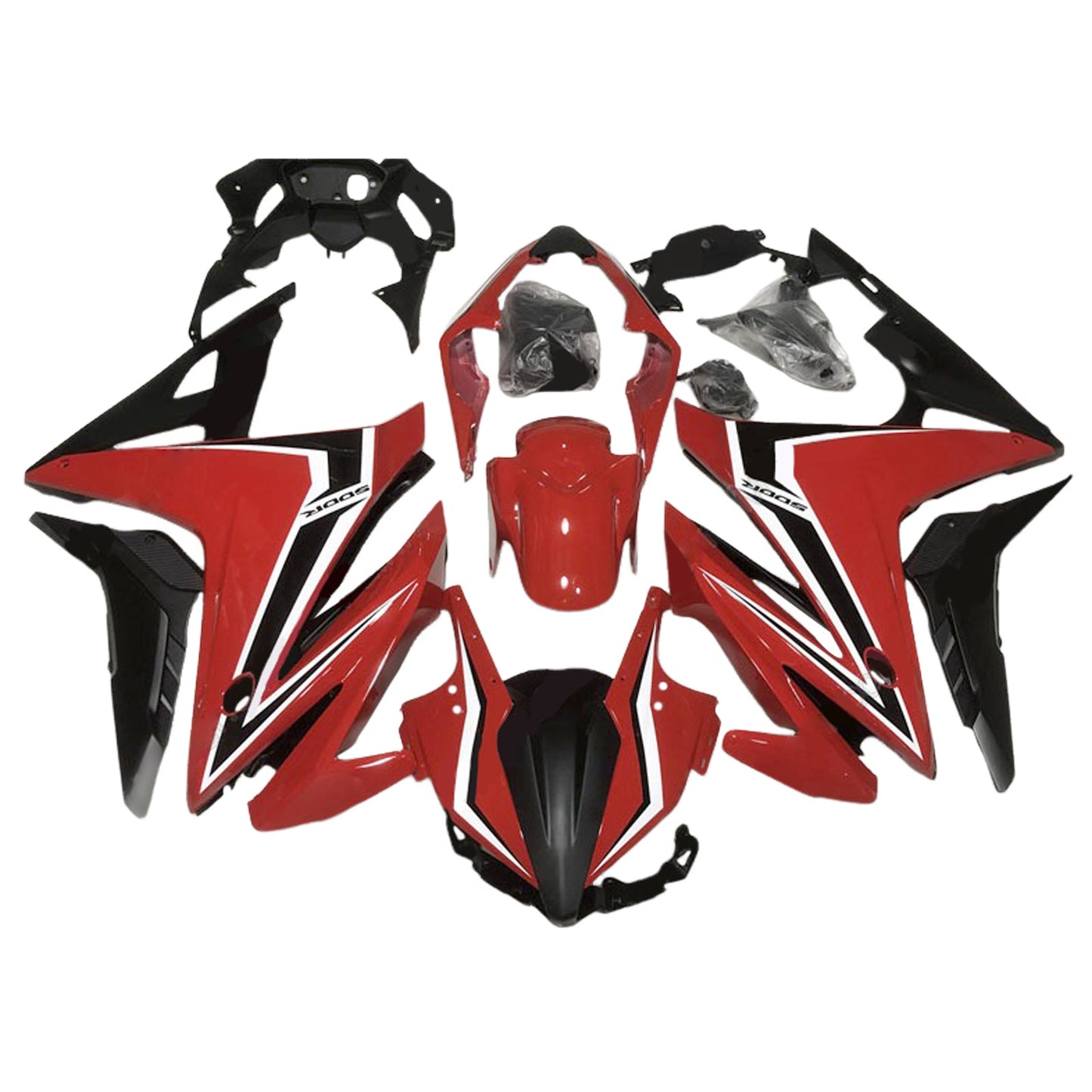 Kit carena iniezione Honda CBR500R 2016-2018 Carrozzeria in plastica ABS