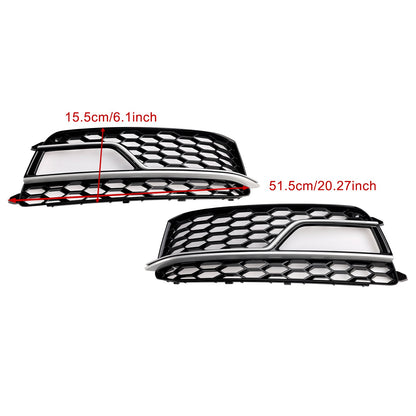 Griglia fendinebbia anteriore nera AUDI A5 S-Line S5 2013-2016