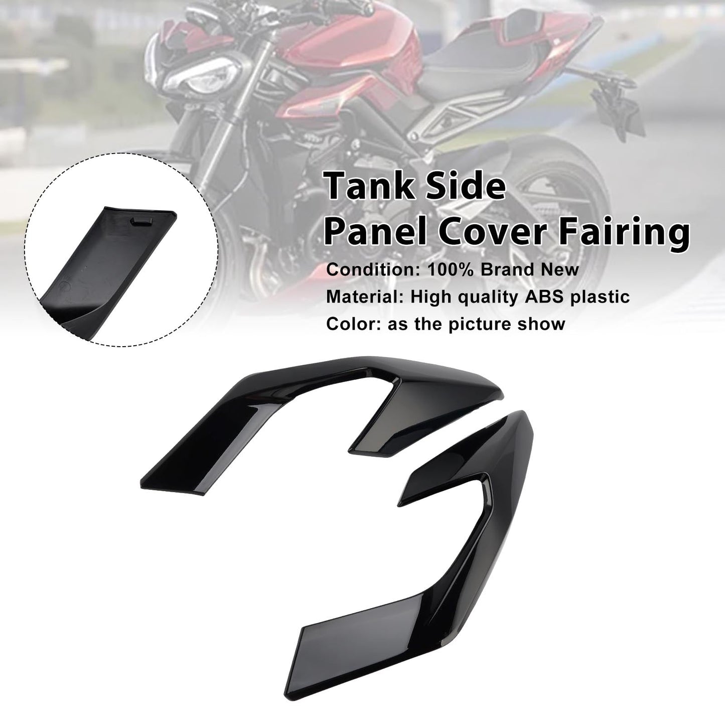 Carenatura laterale del serbatoio Street Triple 765 R/RS 2023-2025
