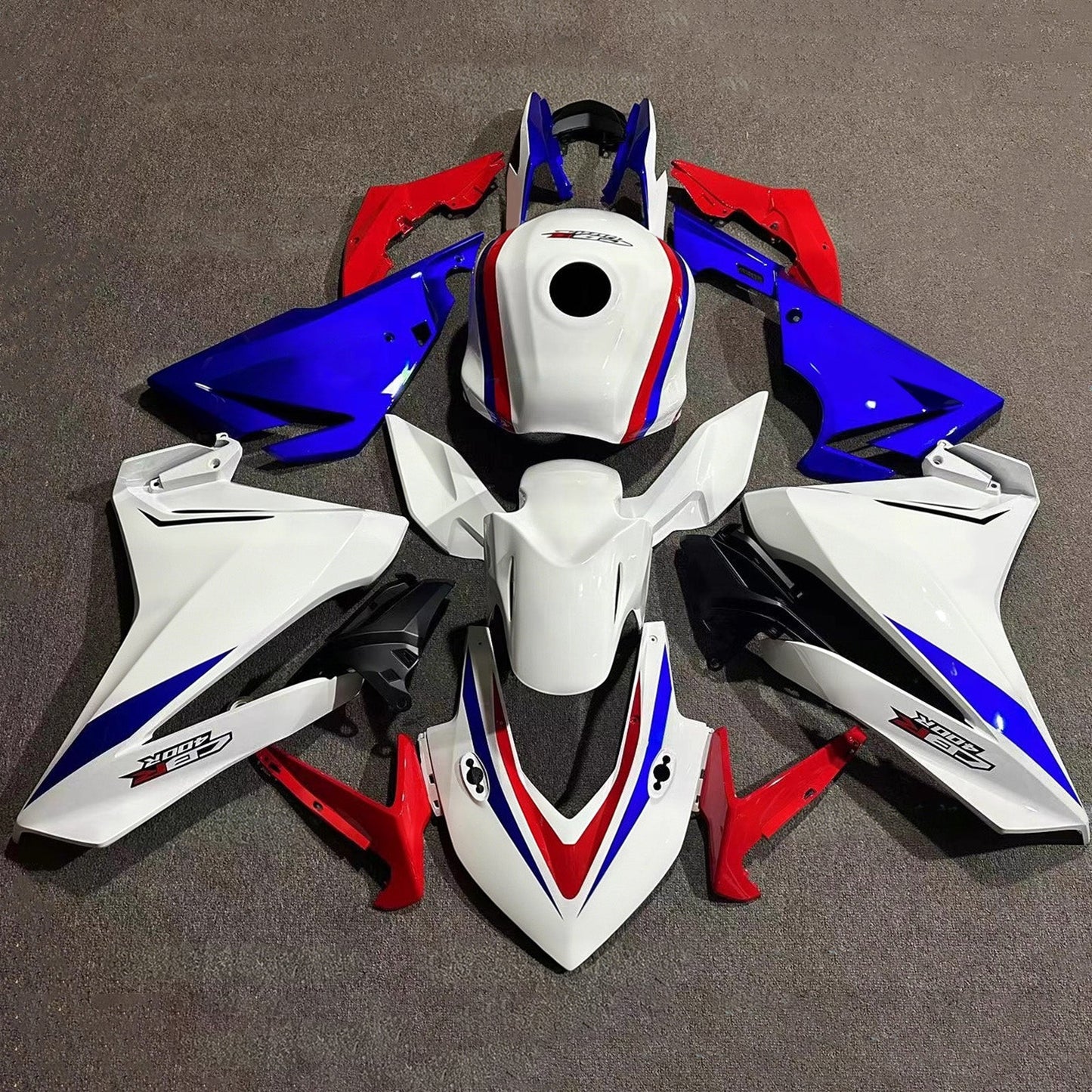 Kit di carene in plastica ABS stampate a iniezione per Honda CBR400R 2022