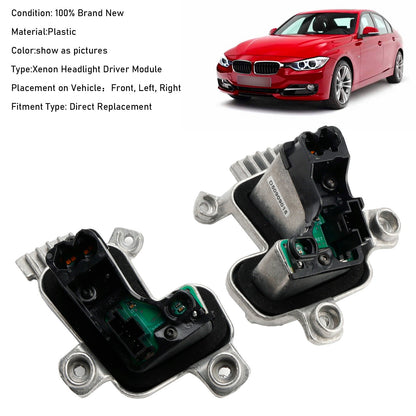 Modulo faro sinistro/destro 2 pezzi, indicatore di direzione 63117419619/20 per BMW F30 F35