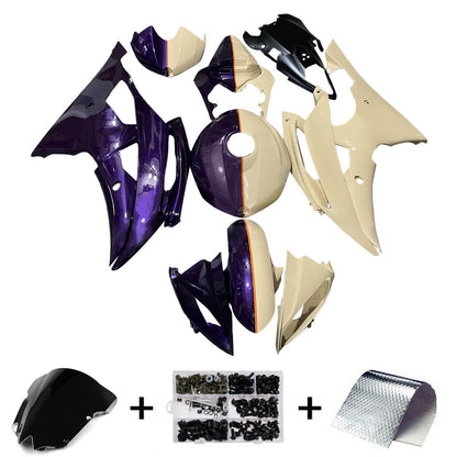 Kit carenatura iniezione plastica ABS per Yamaha YZFR6 YZF-R6 2008-2016