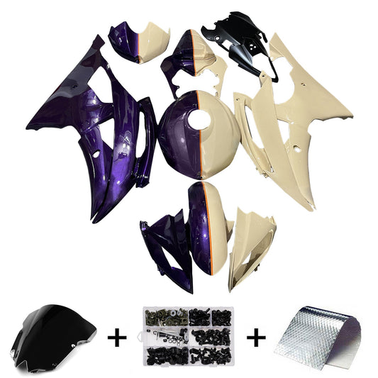 Kit carenatura iniezione plastica ABS per Yamaha YZFR6 YZF-R6 2008-2016