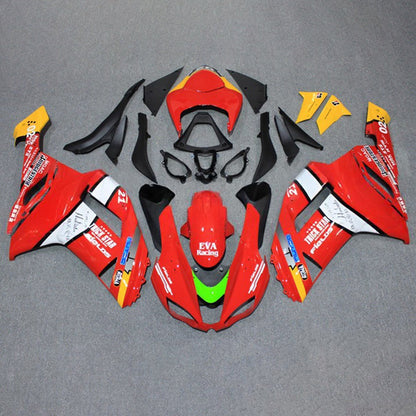 Kit carenatura iniezione in plastica ABS adatto per Kawasaki ZX6R 636 2007-2008