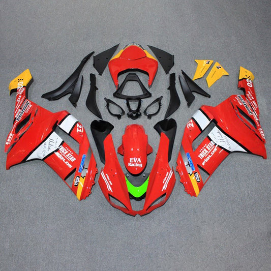 Kit carenatura iniezione in plastica ABS adatto per Kawasaki ZX6R 636 2007-2008