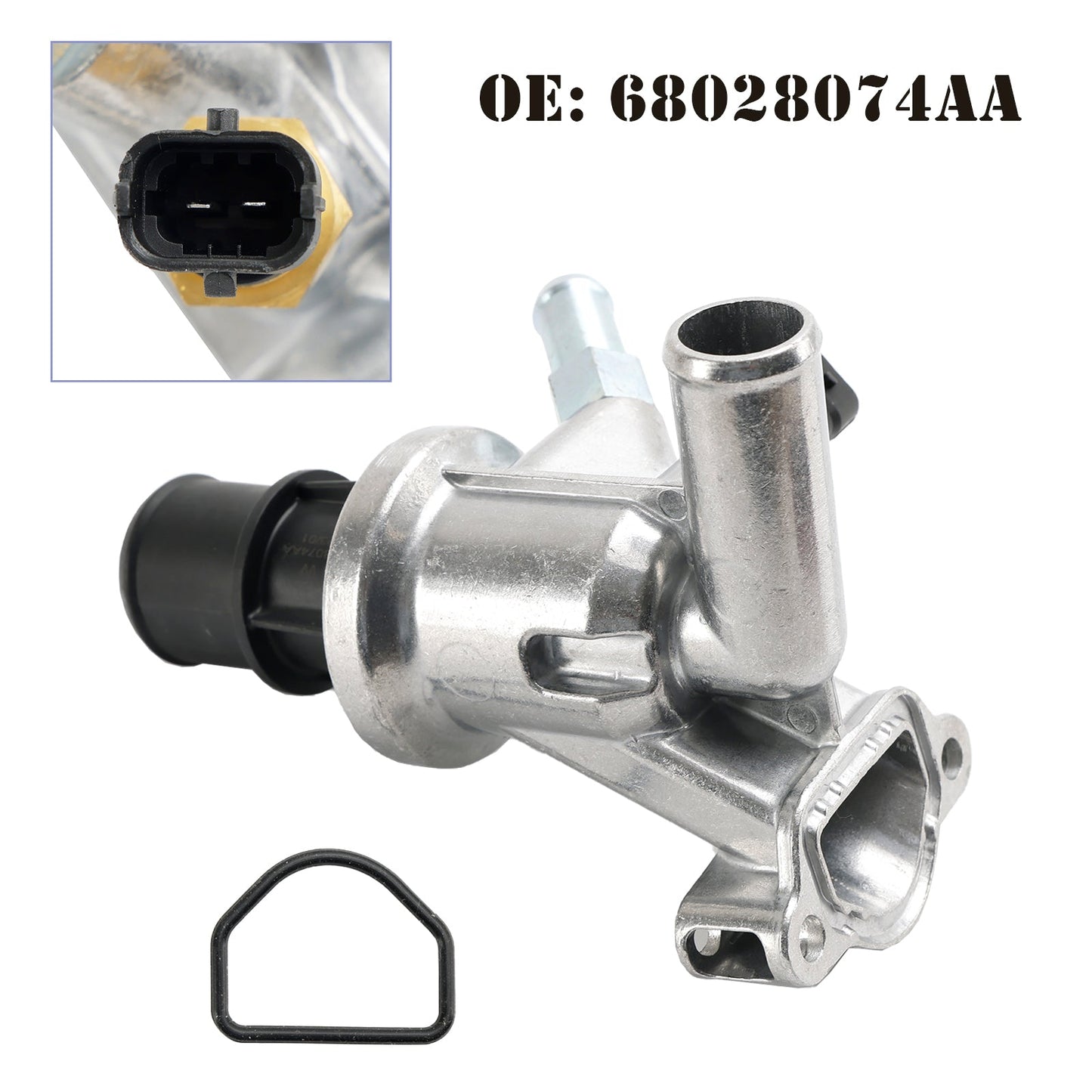 2008-2009 Jeep Liberty (KK) 2.8CRD Turbo Diesel Gruppo termostato 68028074AA