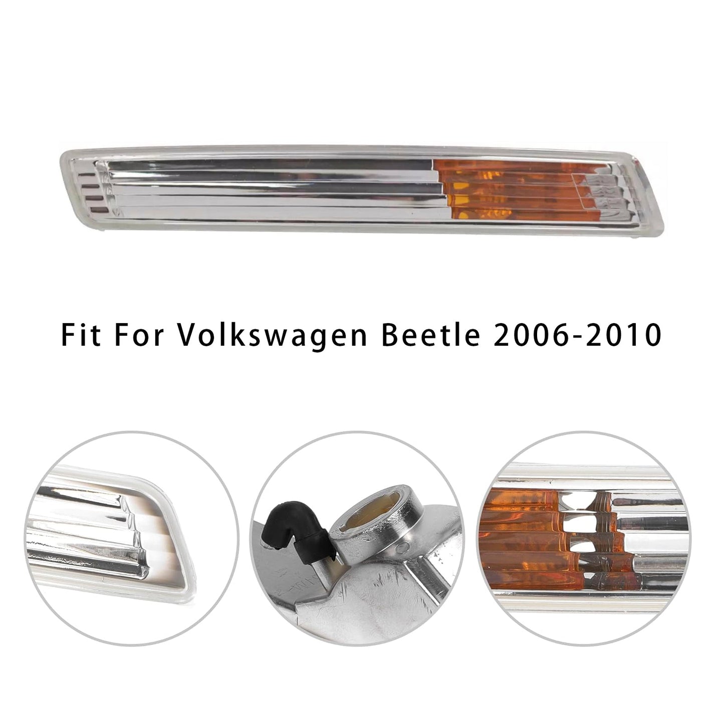 Volkswagen Maggiolino 2006-2010, 1 pezzo, luce di direzione destra per paraurti anteriore 1C0953042R