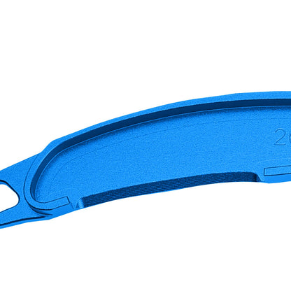 Palette del cambio al volante per Mitsubishi ASX 2013-15 in alluminio blu
