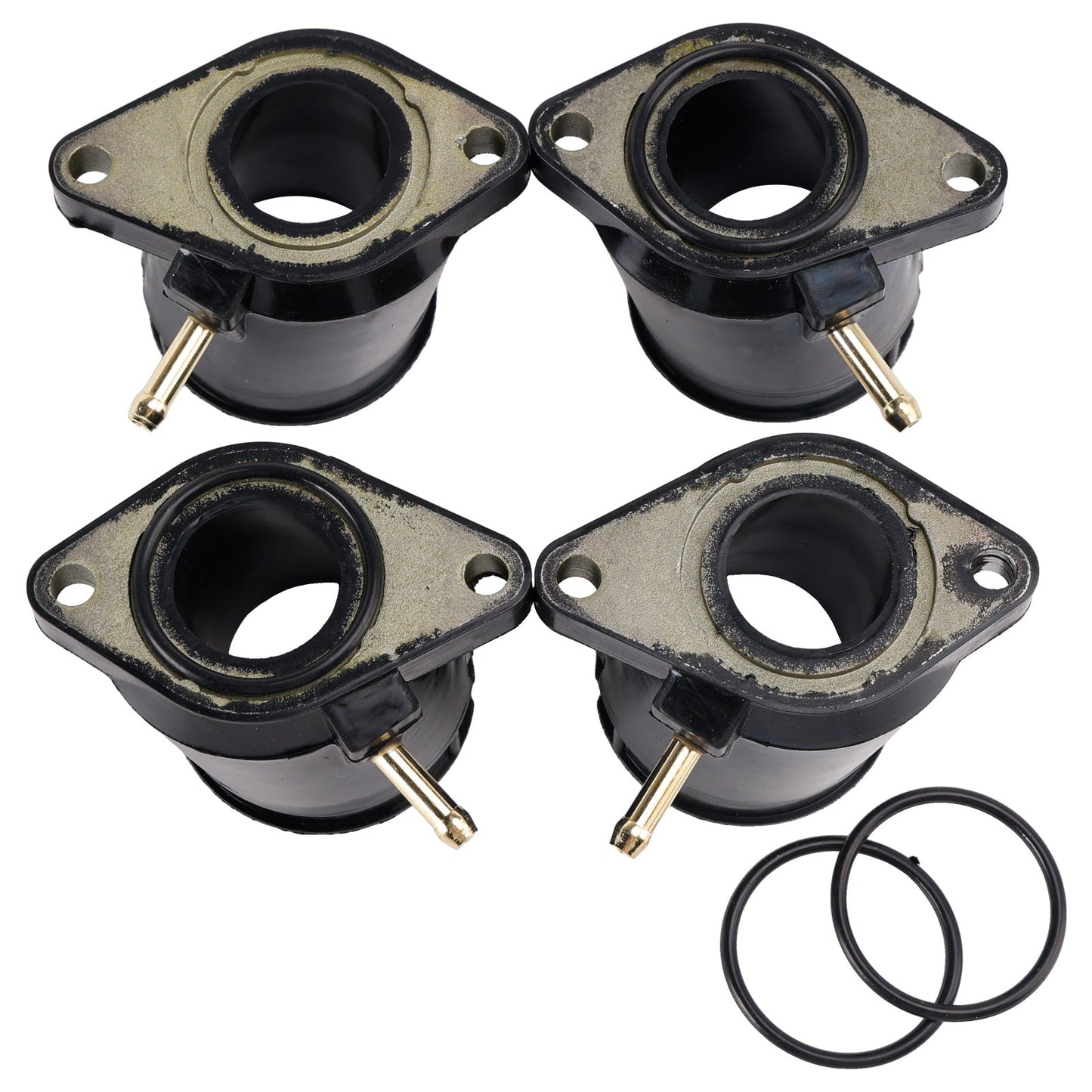 4x Gommini di ingresso per collettori di aspirazione carburatore per Yamaha XJR400 FZ400 400CC 4HM