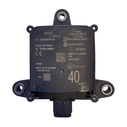 Modulo sensore radar per angolo cieco posteriore per Lexus ES250 ES300H Z10 A10 H10 (2021) 88162-33040