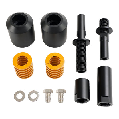 Protezione slider telaio in alluminio KAWASAKI ZX-4RR 2023-2024 nera