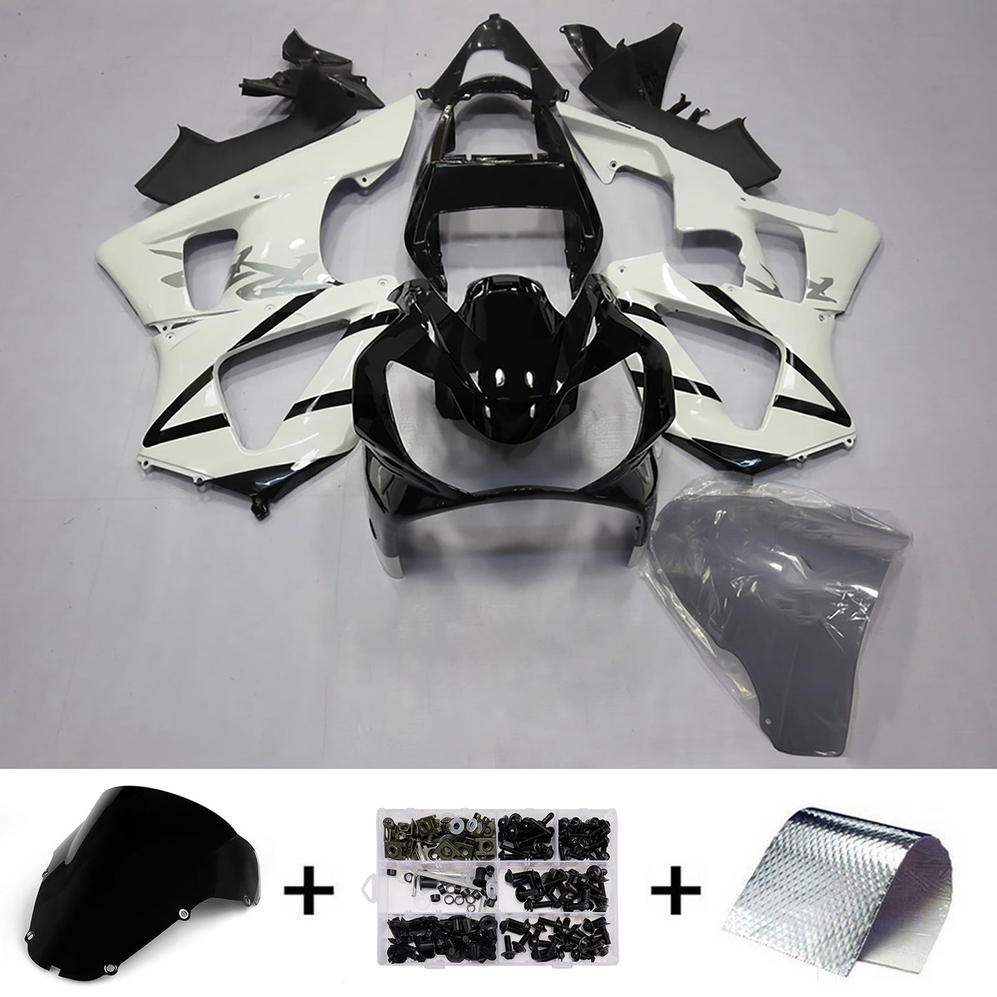 Kit di carene in plastica ABS stampate a iniezione per Honda CBR929RR 2000-2001