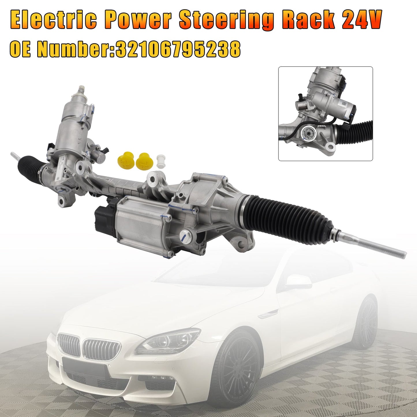 Cremagliera sterzo elettrica 24V BMW Serie 7 (F01, F02, F03, F04) 2008-2024 32106795238 32106798402