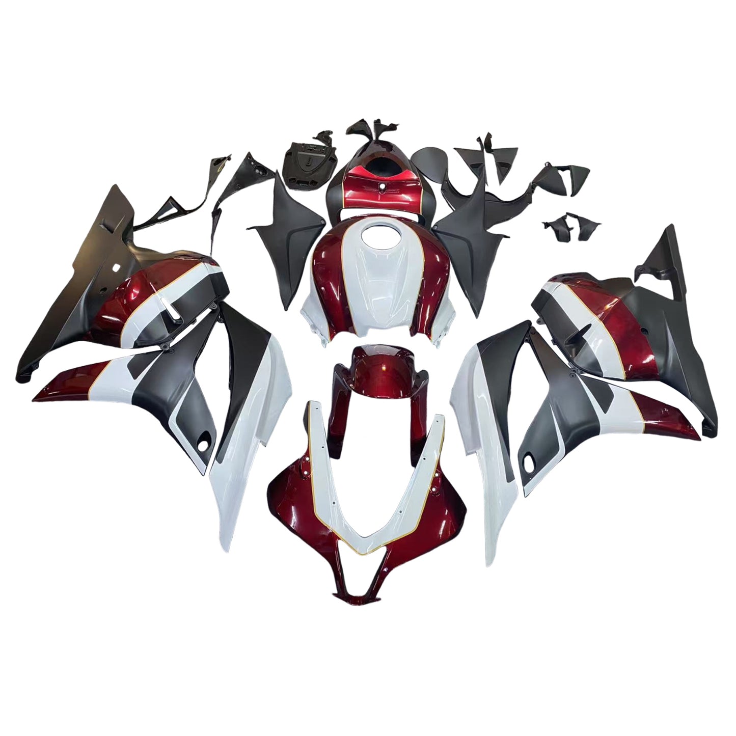 Kit carenatura per carrozzeria addominali di plastica per Honda CBR600RR 2009-2012 F5