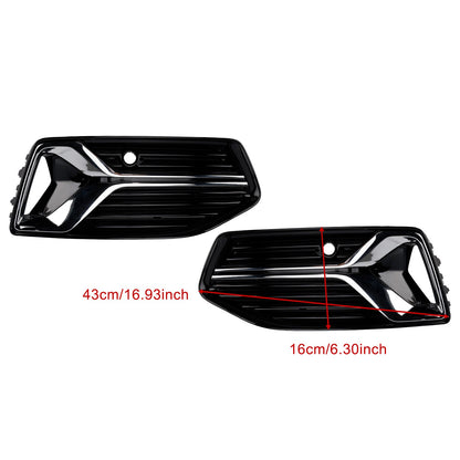 Griglia di copertura fendinebbia paraurti anteriore Audi A6 C8 2019-2023 2 pezzi 4K0807647