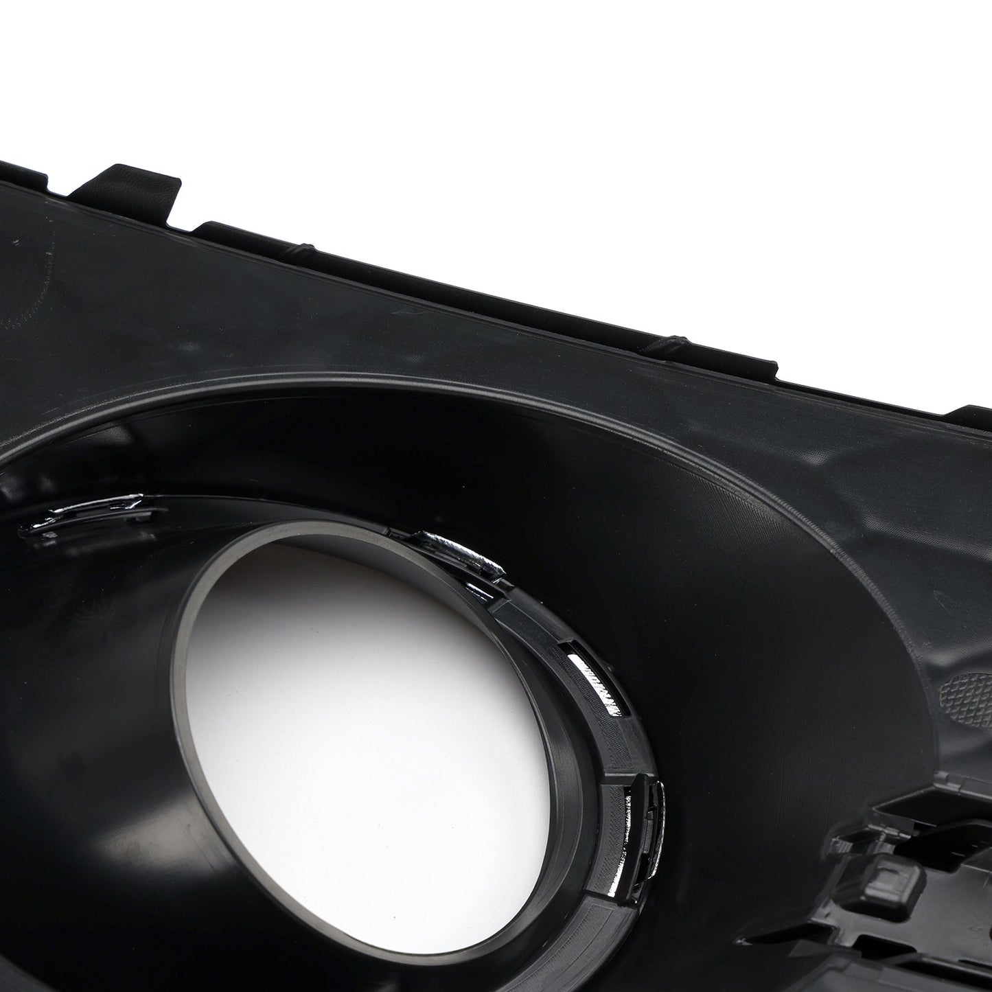 Cornice copri griglia fendinebbia paraurti anteriore nera Audi A7 S-Line S7 2012-2015