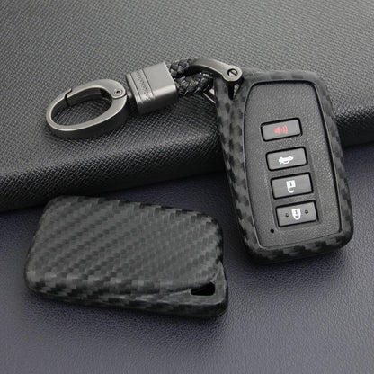 Custodia in pelle e silicone per chiave auto con fibbia per Lexus
