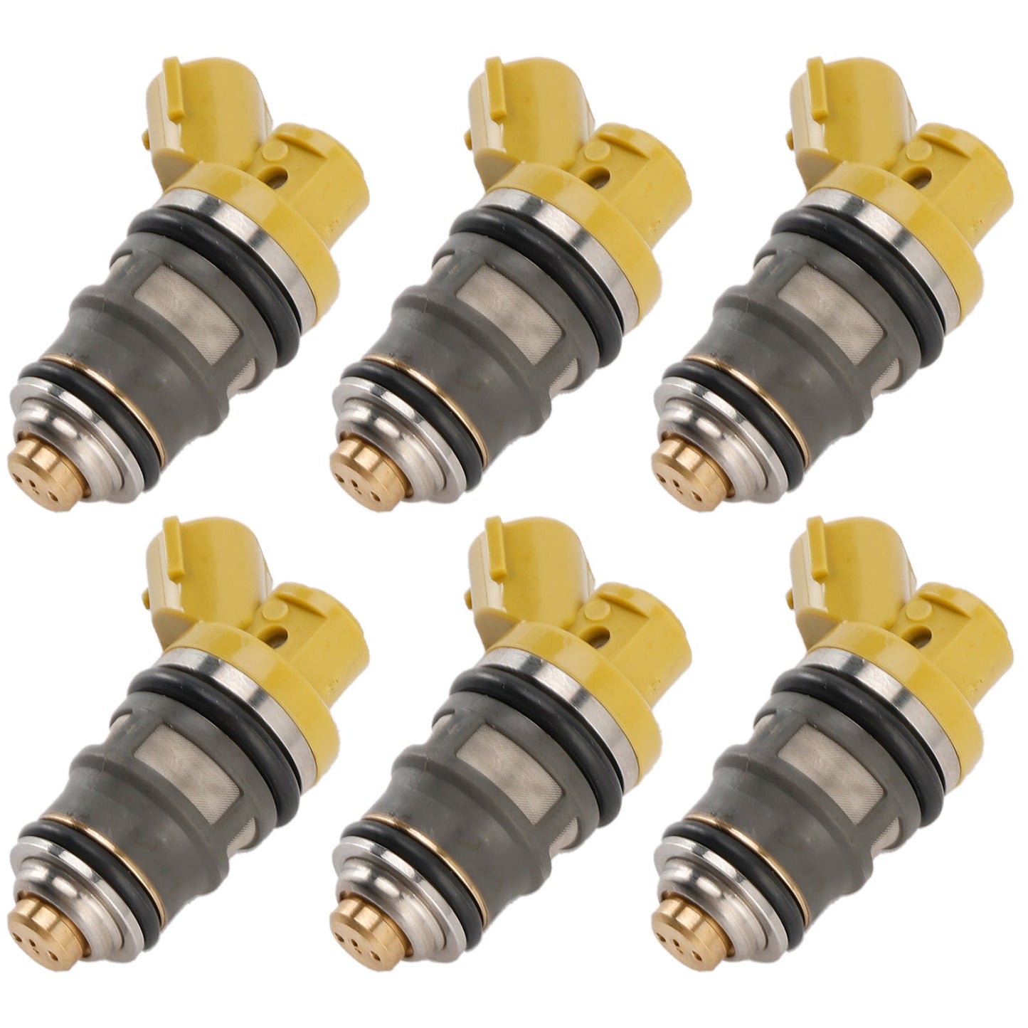 Iniettore di carburante 6 pezzi 1001-87091 adatto per Denso 650cc adatto per Toyota Supra JZA80 2JZGTE 2JZ