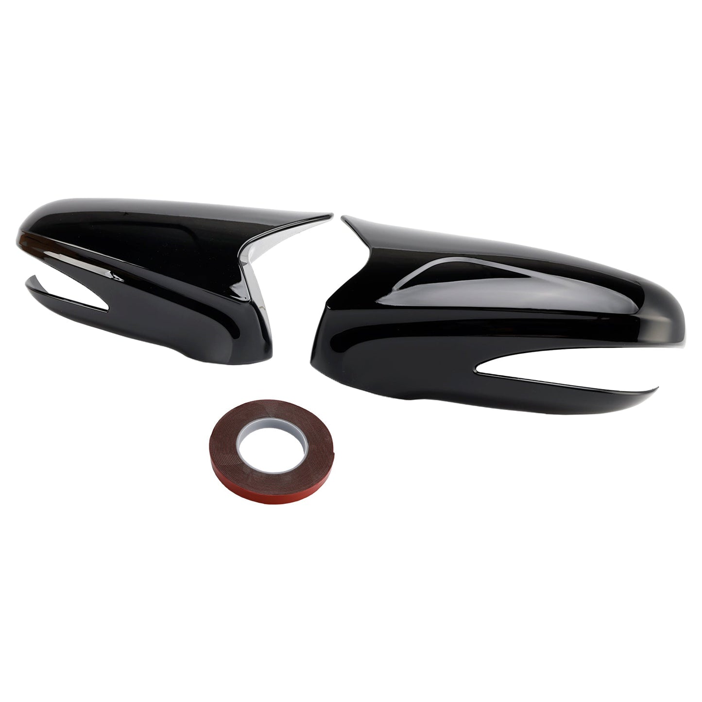 Calotte specchietti laterali, alloggiamento retrovisore nero per Lexus IS250 IS350 ES350